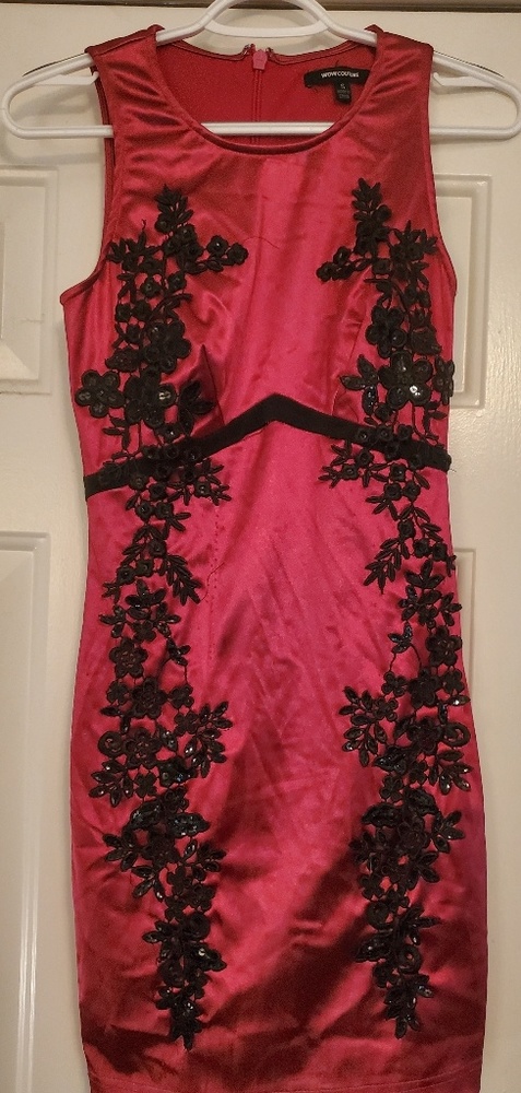 Wow couture silky dress